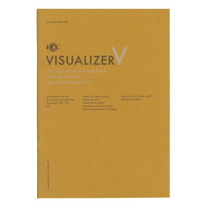 A5 �t�@���N�V�����m�[�g VISUALIZER(�r�W���A���C�U�[) ���i�C�e�b�h�r�[�Y LDNT-