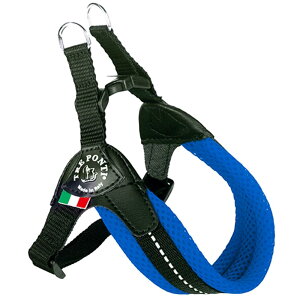 Tre Ponti (�g���|���e�B)Fibbia adjustable type SOFT MESH �t�B�b�r�A �\�t�g���b�V�� ���߉\ �N�b�V������ �ʋC���ǂ� �n�[�l�X ���p (LTP123) (1.5��, �u���[)