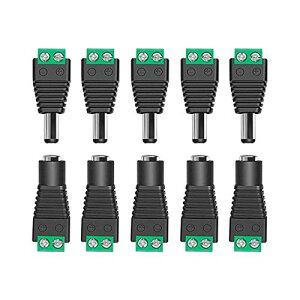 lW[qA_v^ 5.5mm x 2.1mm DC 12V DCWbN dA_v^ NCbNRlN^CCTVJ LEDe[vCgp ϊvO 10Zbgi5 X + 5 IXj