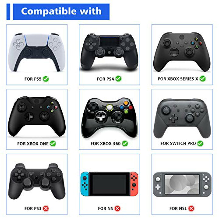 楽天市場】PS5コントローラーに対応、PS4コントローラーに対応 
