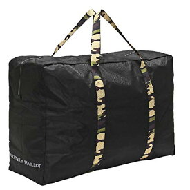 トートバッグ 100L 大容量 防水 折り畳み スポーツバッグ (カモフラ)