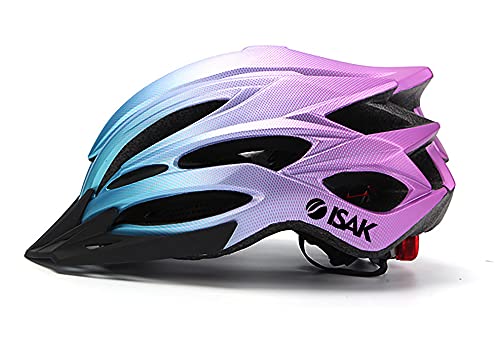 楽天市場】ISAK ヘルメット 超軽量 磨き砂質感 自転車用 サイクル