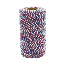 ダルトン(Dulton) 巻糸 ツイステッド ストリング ホワイト/ブルー/レッド 高さ105×幅55mm TWISTED STRING WHITE/BLUE/RED GS555-266L