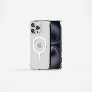 MOFT iPhone 16 Pro�p MagSafe�Ή��P�[�X | ��Ԕ��ˑf�ލ̗p | ���̓}�O�l�b�g���� | �w���y���݌v | �����P�[�X | �ی�P�[�X | ���΂ݖh�~�E�C�菝�h�~�E�w��h�~ | ���C�����X�[�d�Ή� | (�N���A�P