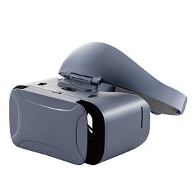 エレコム VRゴーグル VRヘッドセット 【DMMで使えるポイント付】 ピント調節 目幅調節 ハードバンド グレー VRG-DSB01GE