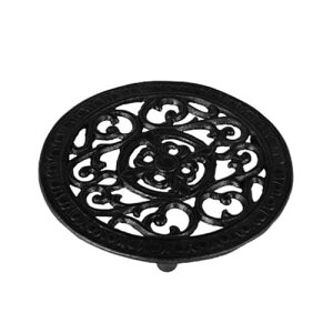 _g(Dulton) ~ Eh gxbg AeB[NubN 15×150×s150mm ROUND TRIVET ANTIQUE BLACK S315-113ABK