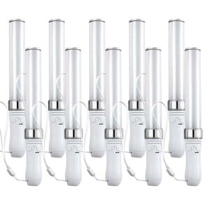 【10本セット】 LED ペンライト コンサート 電池式【24色 カラーチェンジ】ライブ 推し活 パーティ 軽量