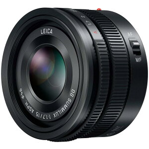 pi\jbN(Panasonic) Pœ_ LpY }CNtH[T[Yp CJ DG SUMMILUX 15mm/F1.7 ASPH. ubN H-X015-K