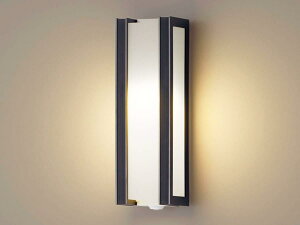 パナソニック LED 玄関灯 ポーチライト 縦型 明るさセンサー 人感センサー付 電球色 HH-SF0012L