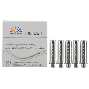 INNOKIN Prism T18 Coil �C�m�L�� �R�C�� �����p 5�Z�b�g 1.5��