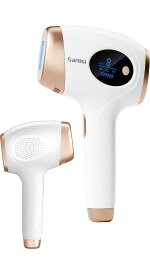 Sarlisi 脱毛器 無痛脱毛 【2025年新モデル】 自動照射 999999万発9段階 全身適用 VIO対応 家庭用 男女兼用 ipl 光脱毛器 髭 だつもうき脱毛器 メンズ サーリシ ホワイト SAJM01WH
