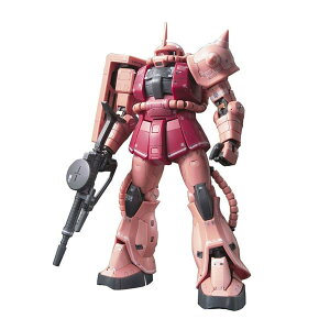 RG 機動戦士ガンダム MS-06S シャア専用ザク 1/144スケール 色分け済みプラモデル