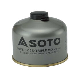 ソト(SOTO) 日本製 OD缶 アウトドア パワーガス250 トリプルミックス SOD-725T