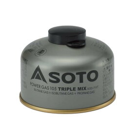 ソト(SOTO) 日本製 OD缶 アウトドア パワーガス105 トリプルミックス SOD-710T
