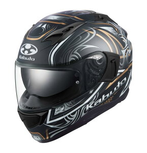 OGK KABUTO(�I�[�W�[�P�[�J�u�g) KAMUI-3 JAG �t���b�g�u���b�N�S�[���h M57-58cm