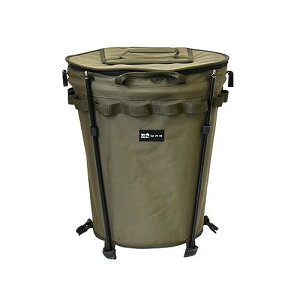 WAQ Trash Box gbV {bNX S~ Rei [{bNX ܂肽 RpNg PVC ϐ e (OLIVE(I[u))