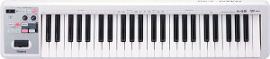 Roland ���[�����h MIDI�L�[�{�[�h�R���g���[���[ A-49 WH �V���Z���� 49���� DAW ���y���� D-BEAM���� WH �z���C�g ��