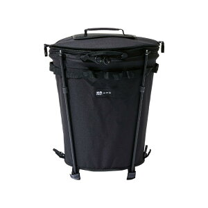 WAQ Trash Box gbV {bNX S~ Rei [{bNX ܂肽 RpNg PVC ϐ e (BLACK(ubNj)