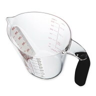 【スーパーSALE限定：10%OFF】 貝印 上から量れる洗いやすい計量カップ 600ml | 黒 ブラック 計量カップ …