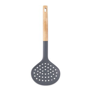 貝印 kiricon キリコン 穴あきお玉 スキンマー お玉 シリコン レードル 天然木 壁掛け収納 キッチン用品