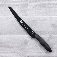 【スーパーSALE限定：10%OFF】 貝印 ニャミー パン切り ナイフ 包丁 333mm Nyammy 猫 ねこ ネコ cat かわ…