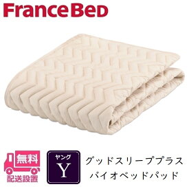 フランスベッド バイオベッドパッド Yサイズ【送料無料】ヤング（900×1830）