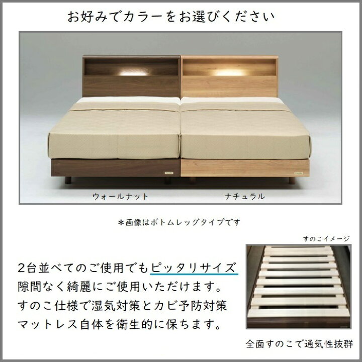 楽天市場】フランスベッド ベッドフレーム 70周年PR70-06 レッグ Q【開 