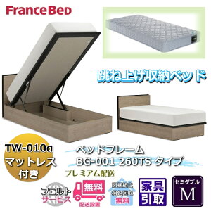 �t�����X�x�b�h �x�b�h�t���[���}�b�g���X�Z�b�gBG-001 260TS �Z�~�_�u�� TW-010�t���y�J���g���ݒu�����z�}�b�g���XTW-010�� M���ˏグ���[�x�b�h