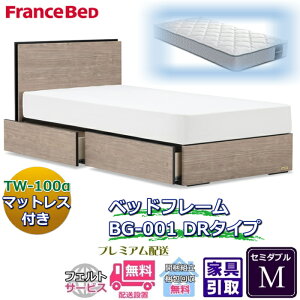 �t�����X�x�b�h �x�b�h�t���[���}�b�g���X�Z�b�gBG-001 DR �Z�~�_�u�� TW-100�t���y�J���g���ݒu�����z���o�t�� �}�b�g���XTW-100�� M