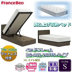 �t�����X�x�b�h �x�b�h�t���[���}�b�g���X�Z�b�gBG-002 260TS �V���O�� TW-100�t���y�J���g���ݒu�����z�}�b�g���XTW-100�� S���ˏグ���[�x�b�h