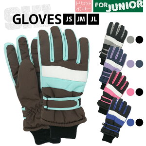 スキーグローブ ジュニア スノーボードグローブ スキー手袋 キッズ 子供 スノボ 雪遊び 男の子 女の子 防寒手袋 小学生 中学生 JS JM JL スノーグローブ ウィンターグローブ 子供用手袋 パステ
