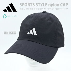 【 adidas 】 アディダス リサイクルナイロン 吸汗速乾 キャップ 帽子 スポーツ アウトドア フリーサイズ メンズ レディース 男性 女性 男女兼用 ウォーキング ランニング ジョギング マラソン 自転車 通勤 通学 ピックアップ