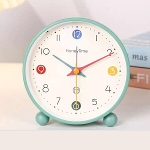 目覚まし時計 子供 知育目覚まし時計 時計 アラーム 学生 寝室 かわいい おしゃれ 置き時計 知育時計 北欧 シンプル 卓上時計 連続秒針 新生活 電池式時計
