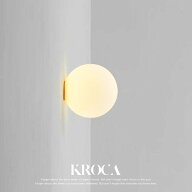【マラソン限定★P10倍】【1年保証】 KROCA ブラケットライト 壁付け照明 ウォールライト 1灯 ガラス 北…