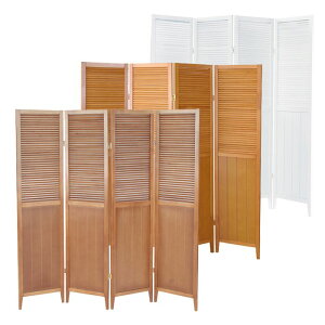 【北海道・沖縄・離島配送不可】【代引不可】パーテーション スクリーン 4連 間仕切り 目隠し 高さ160cm パーティション 木製 ルーバー ついたて ナチュラル おしゃれ 東谷 OP-510