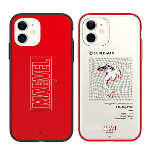 iPhone12mini �Ή� iPhone 12 mini 5.4�C���` �P�[�X �J�o�[ MARVEL �}�[�x�� IIIIfit Clear �C�[�t�B�b�g�N���A �n�C�u���b�h�P�[�X �N���A�^�C�v �O���}���f�B�[�Y MV-162