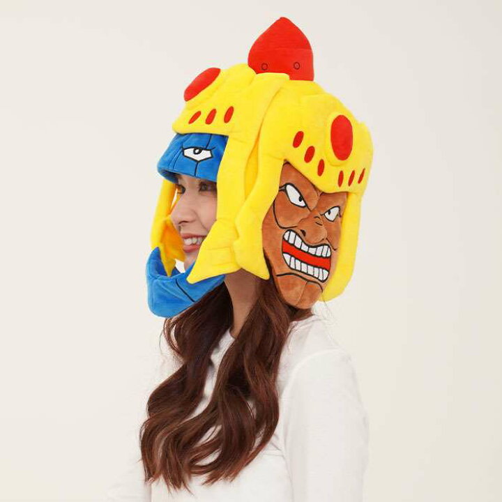 楽天市場 Dxキャップ アシュラマン キン肉マン デラックスキャップ 着ぐるみ帽子 キャップ キャラクター 立体感 かぶりもの サザック Szc 250 補聴器専門店 快聴生活