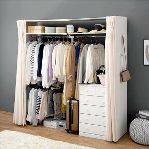 �y�k�C���E����E�����z���s�z�y����s�z�L�k�N���[�[�b�g �L�k�\ ��118�`195cm ����194cm �N���[�[�b�g�n���K�[ �J�[�e���t�� ���[�h���[�u �ߗގ��[ ��e�� ���[ HAGIHARA VR-7243