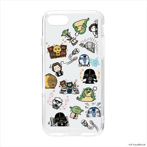 iPhone SE(3/2)/8/7p P[X Jo[ nCubhP[X JiwC X^[EEH[Y p^[ STAR WARS JiwC LN^[ LINEX^v PGA PG-DKPT22M05SW