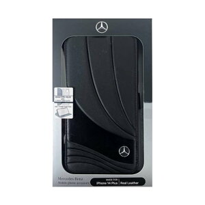 iPhone14 Plus P[X Jo[ MERCEDES BENZ {v 蒠^P[X ubN  ubN^Cv ZfXxc NEW WAVE III GA[WFC MEBKP14M8ROLK