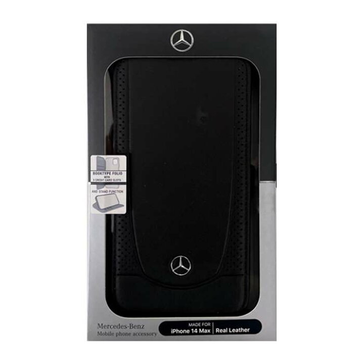 楽天市場】iPhone14 Plus ケース カバー MERCEDES BENZ 本革 手帳型 