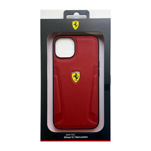 iPhone14 �P�[�X �J�o�[ FERRARI �t�F���[�� �{�v �w�ʃP�[�X ���b�h RED �o�b�N�P�[�X LEATHER CASE �G�A�[�W�F�C FEHCP14SRBUR