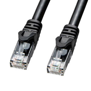 �y����s�z���O�p�h���J�e�S��6A LAN�P�[�u�� �u���b�N 5m ���O�pLAN�P�[�u�� IP68�h���d�l �T�����T�v���C KB-T6AWP-05BK