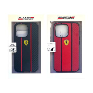 FERRARI �������C�Z���X iPhone13 Pro 6.1�C���` 3�Ⴢ�f�� PU�J�[�{�� �w�ʃP�[�X �o�b�N�J�o�[ ���������� �G�A�[�W�F�C FESNMHCP13L