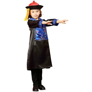 【即日出荷】HW キョンシー キッズ 140 こどもサイズ コスチューム コスプレ 仮装 変装 衣装 クリアストーン 4560320886518