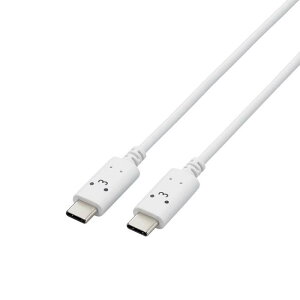 �y����s�z�^�C�vC �P�[�u�� Type C to C 2m ���낿��� �z���C�g×�u���b�N 60W RoHS�w�ߏ��� Power Delivery�Ή� �G���R�� MPA-CCF20WF