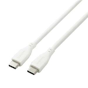 �y����s�zUSB�P�[�u�� 1m �z���C�g �Ȃ߂炩USB Type-C�P�[�u�� USB PD�Ή� USB Type-C ������ �[�d �f�[�^�]�� �X�}�z �^�u���b�g �G���R�� MPA-CCSS10WH