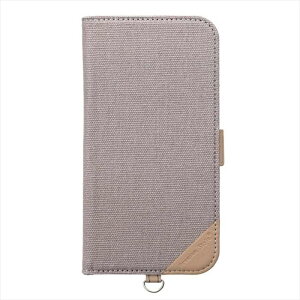 iPhone16 iPhone 16 �Ή� 6.1�C���` �t���b�v�J�o�[ �L�����o�X ���C�g�O���[ �P�[�X �J�o�[ iPhone�P�[�X �L�����o�X�n PGA PG-24AFP11GY