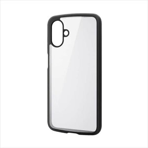 �y����s�zGalaxy A25 5G(SC-53F)/�n�C�u���b�h�P�[�X/TOUGH SLIM LITE/�t���[���J���[/�w�ʃN���A/�u���b�N �G���R�� PM-G253TSLFCBK