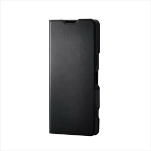 �y����s�z�G���R�� Xperia 1 VII �P�[�X ���U�[ �蒠�^ �}�O�l�b�g �Ռ��z�� ���y�� �u���b�N �G���R�� PM-X251PLFUBK